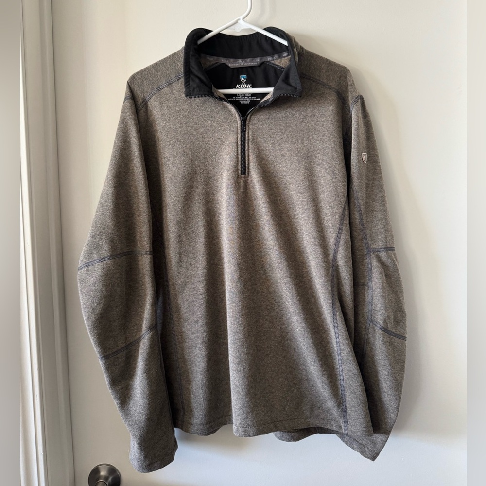 EUC Men's KÜHL Revel 1/4 Zip Sweater
